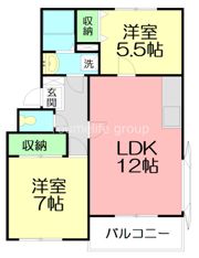 エンブレムの間取り画像