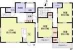 大磯町西小磯貸家の間取り画像