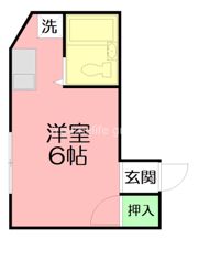 フジキコーポの間取り画像