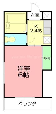 ビラサンロードCの間取り画像