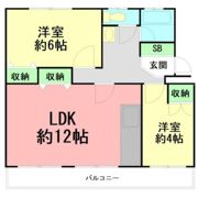 東高森団地11号棟の間取り画像