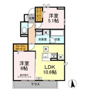 泉区上飯田町AK計画の間取り画像