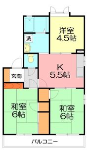 アムール壱番館の間取り画像