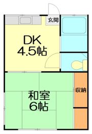 井村荘 3号棟の間取り画像