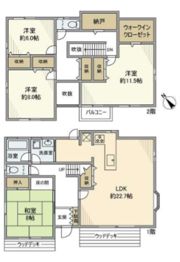 森の里戸建の間取り画像