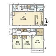 東海岸南戸建の間取り画像