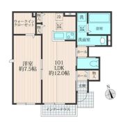 アンソレイユ メゾンの間取り画像