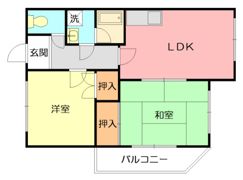 相湘第7ビルの間取り画像