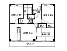 グランシャリオ原宿の間取り画像