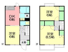 ロジュマン2001の間取り画像