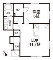 プリムローズBの間取り画像