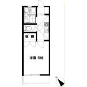 藤沢ドミール21の間取り画像