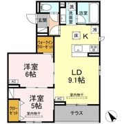 シャルムコートの間取り画像