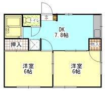 サンモアードの間取り画像