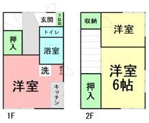 稲村荘の間取り画像
