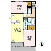 カサブランカの間取り画像