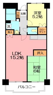 タウンコート湘南の間取り画像