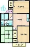 ポルシェ海老名AB棟の間取り画像