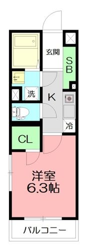 グランヒルズの間取り画像