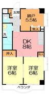 ドルチェ芦屋の間取り画像