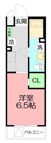 カレッジヒルズEの間取り画像