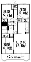 グレージュ長後の間取り画像