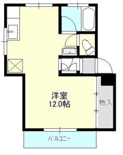 鎌倉マンションFの間取り画像