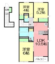 CowBellIIの間取り画像