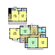 平野戸建の間取り画像