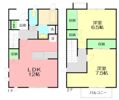 コリーナ七里ガ浜Bの間取り画像