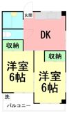 アローサンライズの間取り画像
