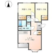 シャルマン湘南Bの間取り画像
