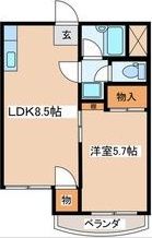 ウェンディ湘南の間取り画像
