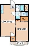 ウェンディ湘南の間取り画像