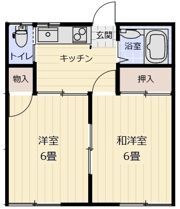 ニュー愛川の間取り画像