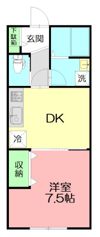 AMハイツの間取り画像