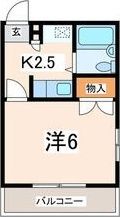 メゾンパークサイドの間取り画像