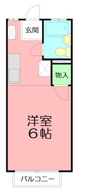 グランドパレスサネカタBの間取り画像