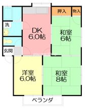 みやびハイツの間取り画像