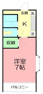 ライフフォーラム桜台の間取り画像