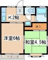 メゾンせいすいの間取り画像