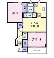 グレイスタウンCの間取り画像