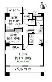 N-flats 横浜中田の間取り画像