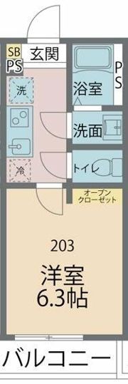 カインドネス相模が丘の間取り画像