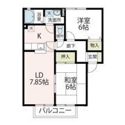 ウィンディア弐番館の間取り画像