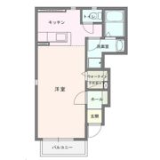 サンパティークIの間取り画像