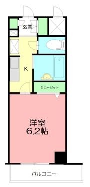 アーバンスプラザイシワタ7の間取り画像
