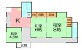 御殿貸家Y様邸の間取り画像