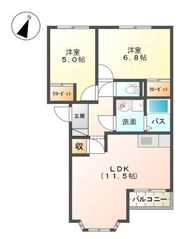 プランドールの間取り画像