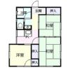 【建替等短期向け】横溝（撫子原）貸家の間取り画像